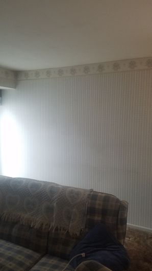 Before & After Wallpaper Removal in Bensalem, PA (1)